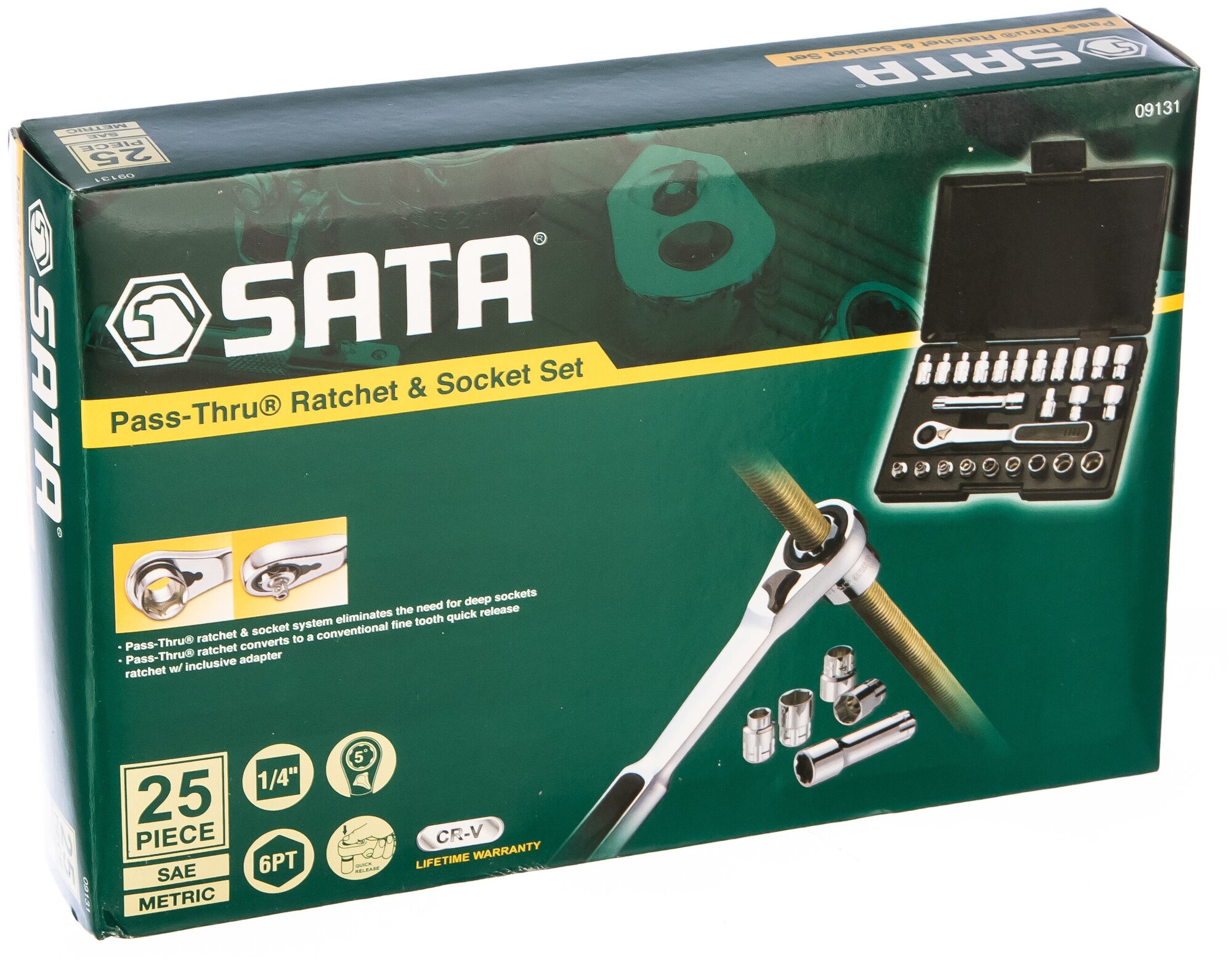 SATA 09131 Гоовки в наборе 25 ук. (SATA)