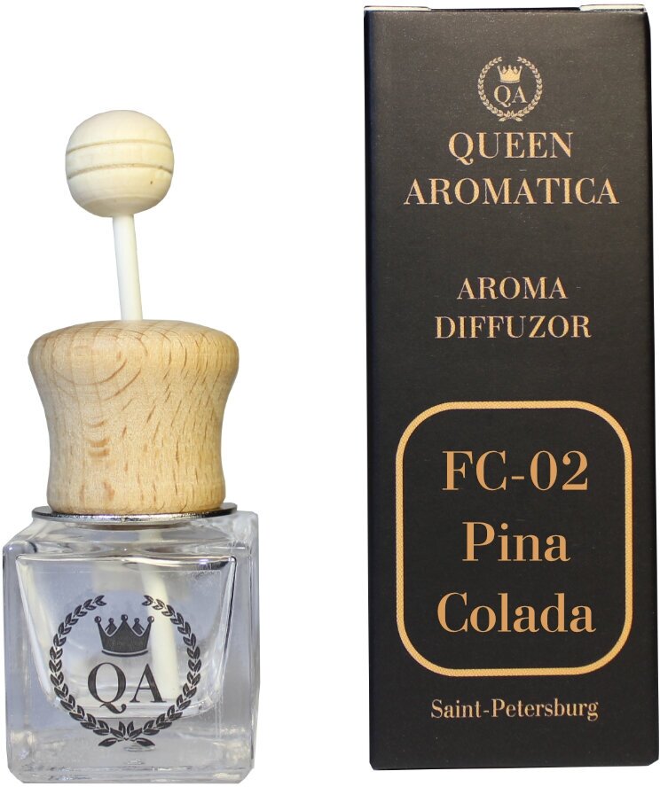 Ароматизатор Queen Aromatica Diffuzor Pina Colada FC-02, Ароматизатор салона