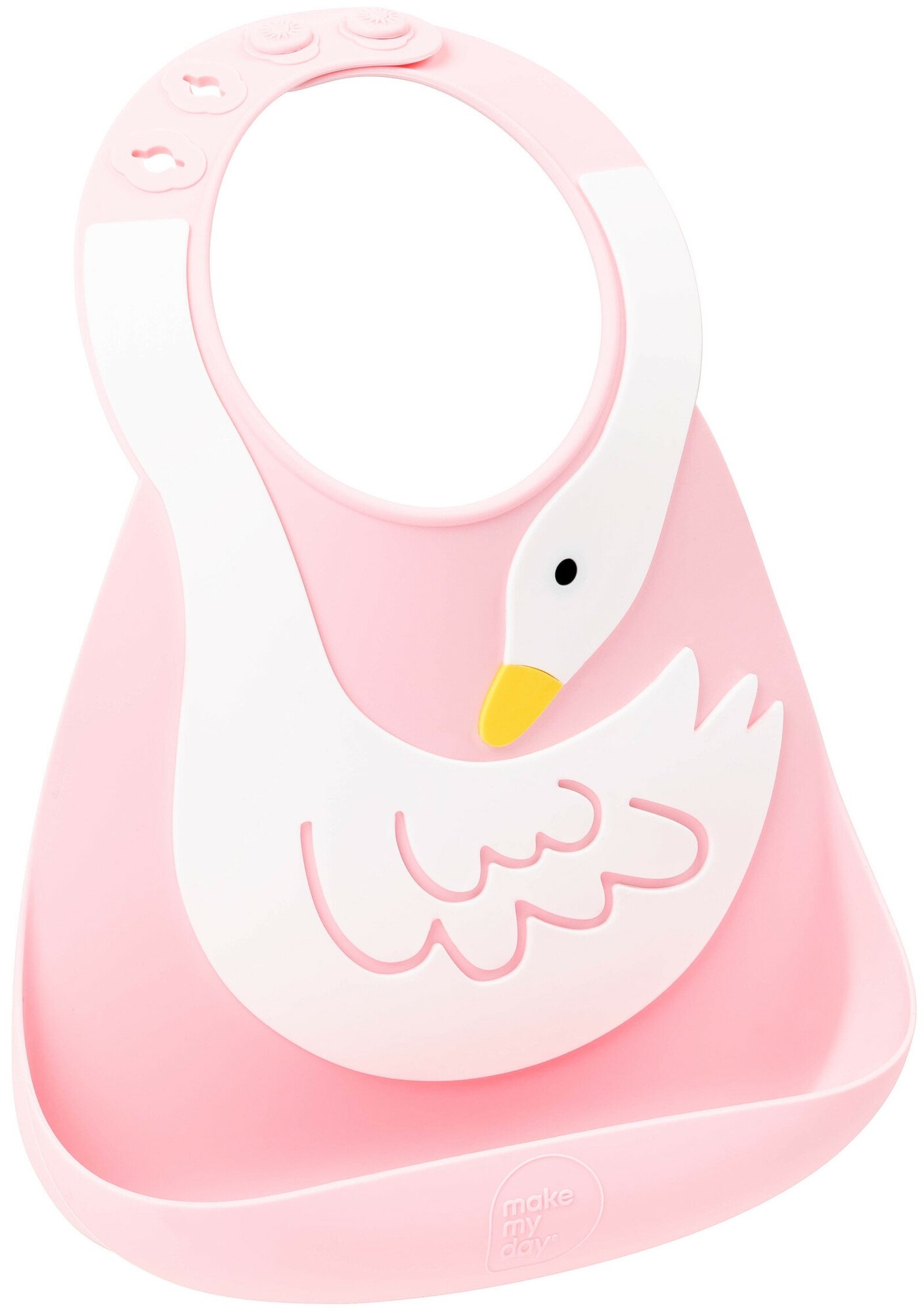  Baby Bib - Swan