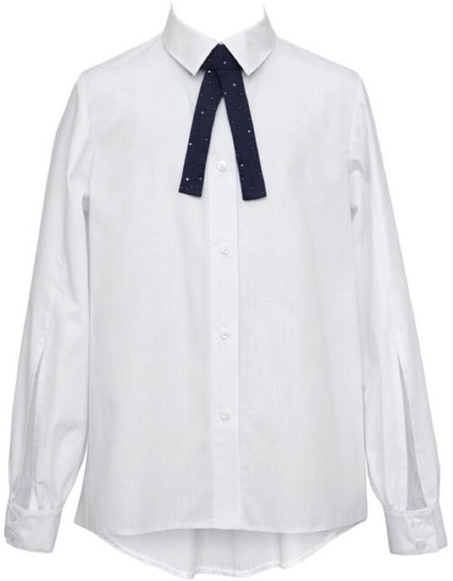 Школьная блуза SLY, размер 170, белый