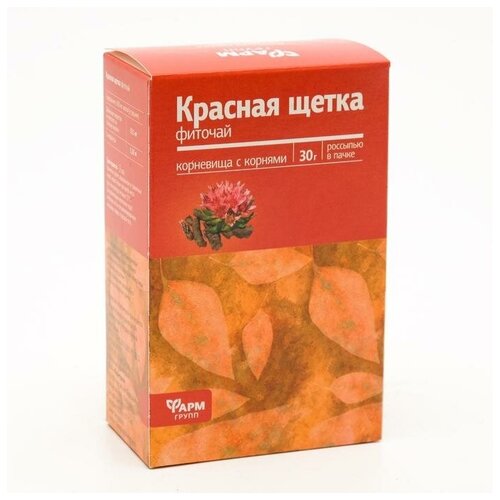 Красная щетка корневища с корнями, 30 г