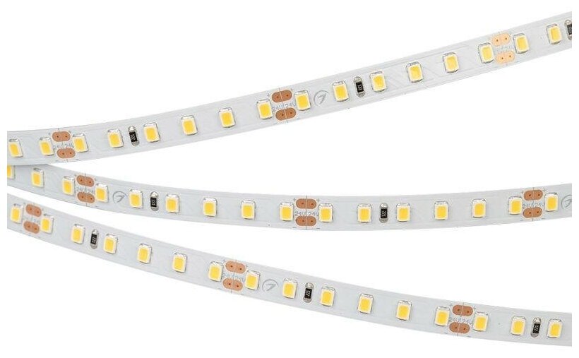 Лента RT-A120-8mm 24V Warm3000 (9.6 W/m, IP20, 2835, 5m) (, Открытый) , ARLIGHT 024108(2) (5 м.)