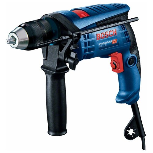 Ударная дрель BOSCH GSB 13 RE (0 601 217 1R1), 600 Вт синий