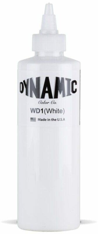 Dynamic White краска для татуировки, 240 мл