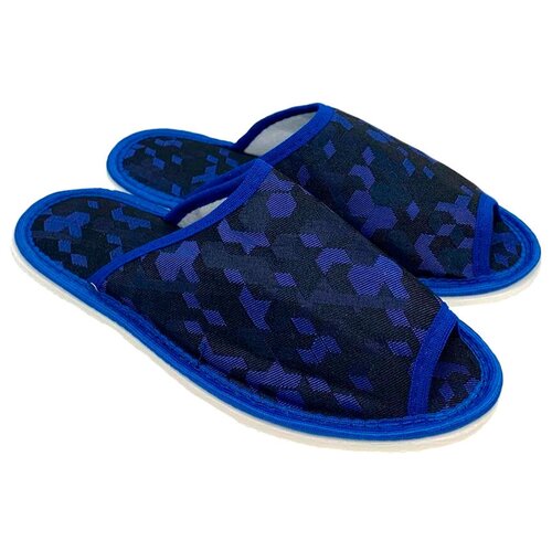 Тапочки ivshoes, размер 36-37, синий, черный