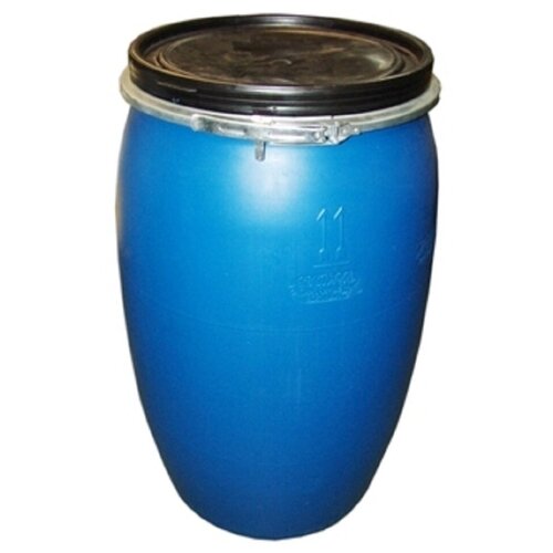 Бочка бак пластиковая универсальная 127 л емкость для хранения воды молочной продукции спирта растительных масел зерна кормов для животных и других пищевых продуктов 5850₽