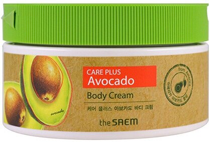 The Saem~Смягчающий и питающий крем для тела с экстрактом авокадо~Care Plus Avocado Body Cream