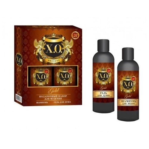 Подарочный набор QP XO Gold гель ддуша 250 млшампунь 250 мл 689₽