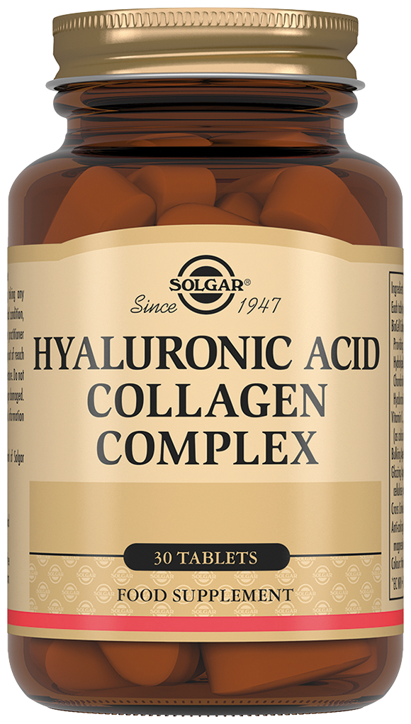 Solgar Комплекс гиалуроновой кислоты и коллагена Solgar Hyaluronic Acid Collagen Complex 30 таб