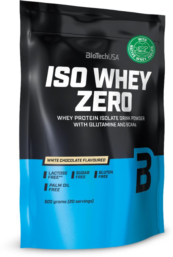 BioTechUSA Iso Whey Zero 500 гр, белый шоколад