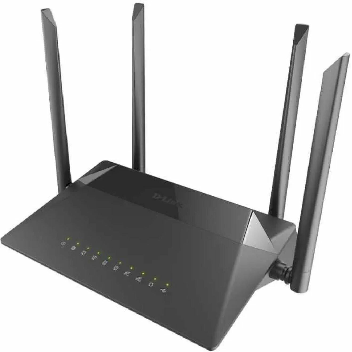 Маршрутизатор D-Link DIR-825/RU/R AC1200 Wi-Fi EasyMesh Router, 1000Base-T WAN, 4x1000Base-T LAN, 4x5dBi external antennas, USB port, 3G/LTE support