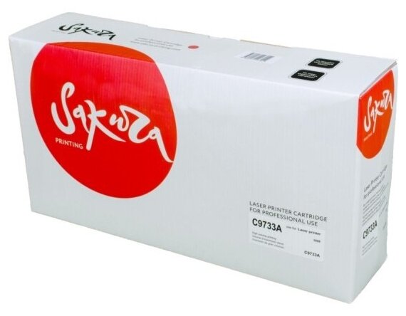 Картридж Sakura Printing Sakura C9733A (645A) для HP LJ 5500/LJ 5550, пурпурный, 12000 к.