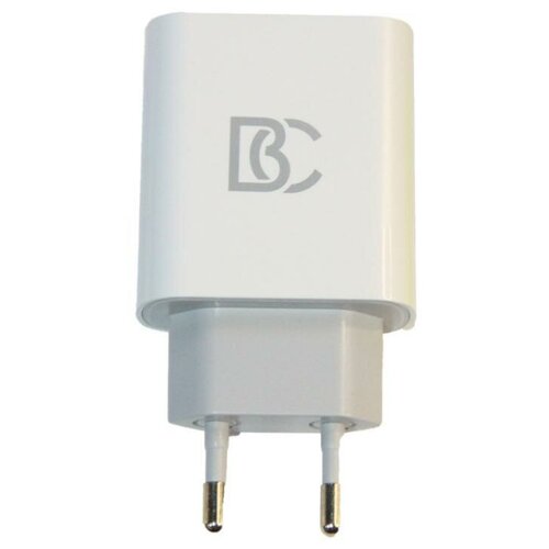 СЗУ USB BC C62 Белый сетевое зарядное устройство адаптер блок питания xo l40 pd 18w type c usb c белое
