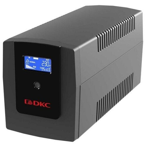 Источник бесперебойного питания ИБП Info LCD 1500В. А IEC C13 (4) USB + RJ45 DKC INFOLCD1500I