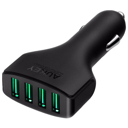 фото Автомобильное зарядное устройство aukey car charger cc-01 (black)