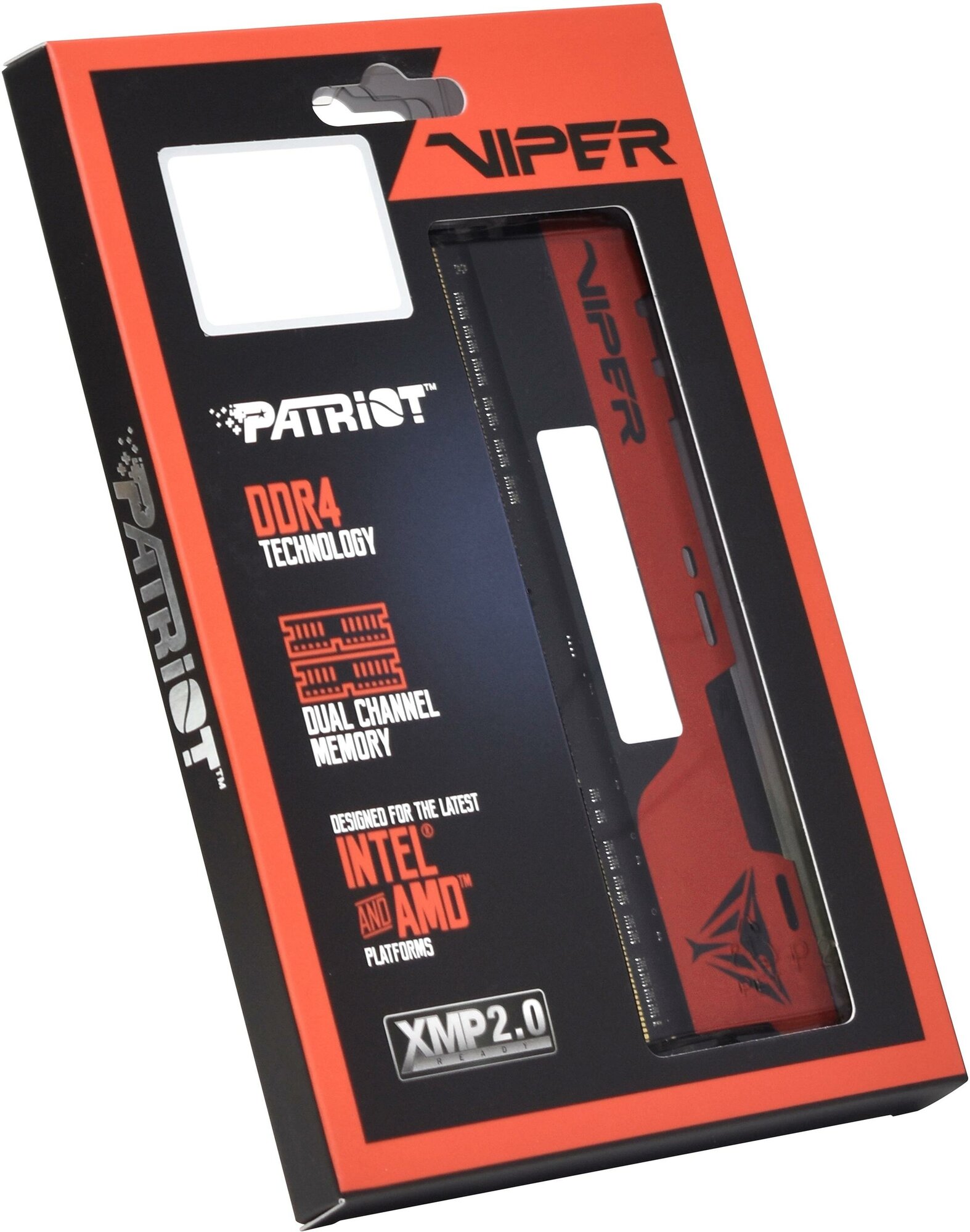 Модуль памяти DDR4 32GB Patriot Viper Elite II PC4-25600 3200MHz CL18 радиатор 1.35V retail - фото №8