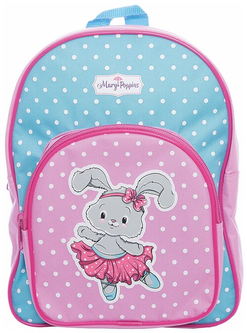 Mary Poppins рюкзак Зайка, голубой/розовый