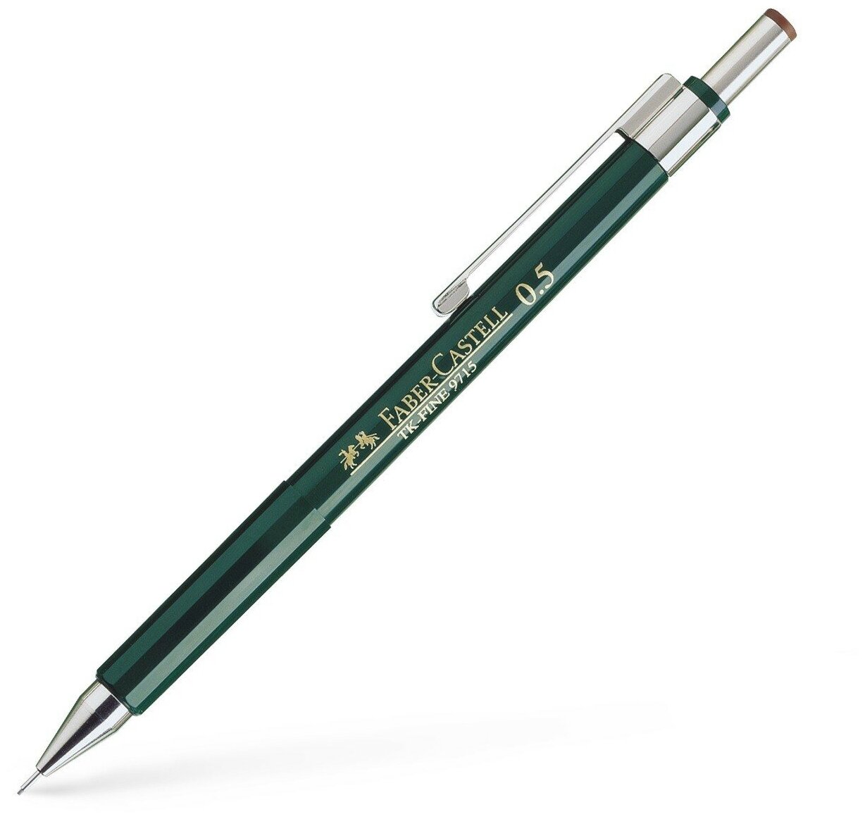 Карандаш механический Faber-Castell "TK-Fine 9715", 0,5мм, с ластиком