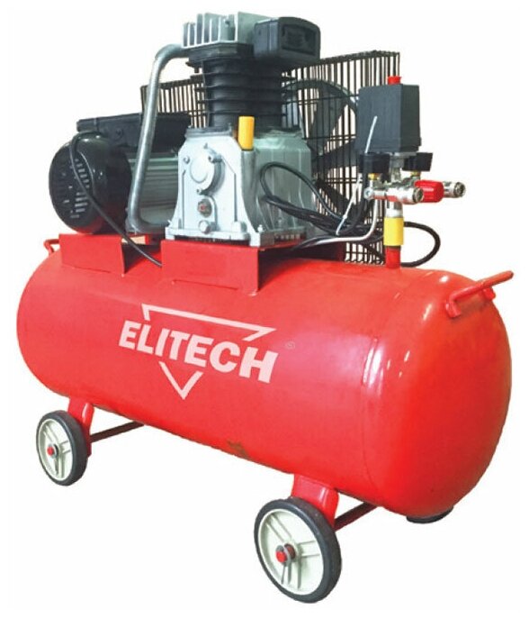 Компрессор масляный ELITECH КПР 100/450/2.2 100 л 2.2 кВт