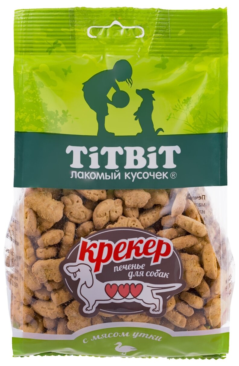 Лакомство для собак Titbit Крекер с мясом утки