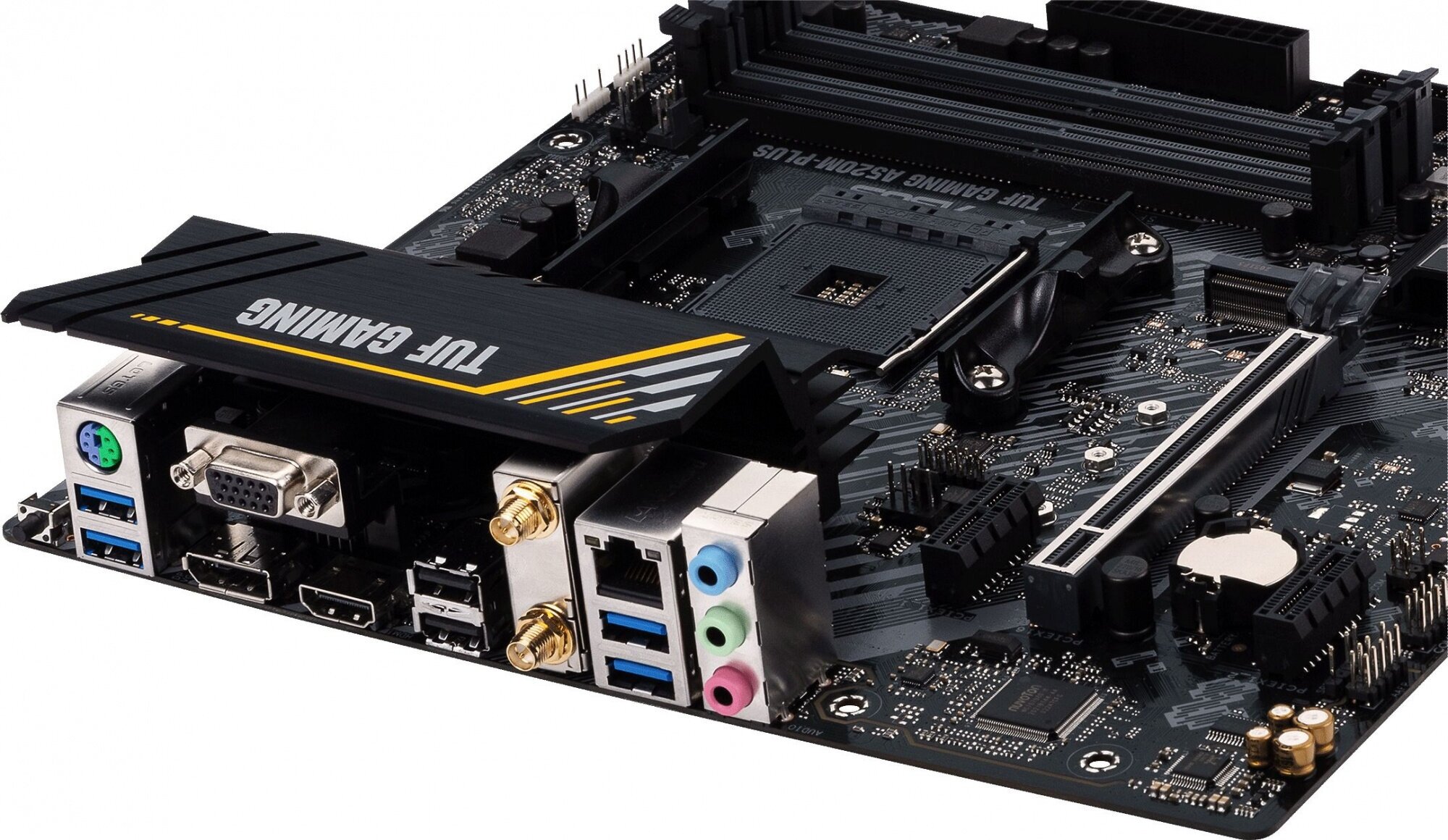 Материнская плата Asus TUF GAMING A520M-PLUS WIFI, Soc-AM4, mATX - фото №5