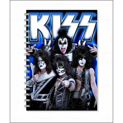 Тетрадь Kiss - Кисс № 3 футболка design heroes рок группа kiss мужская черная s