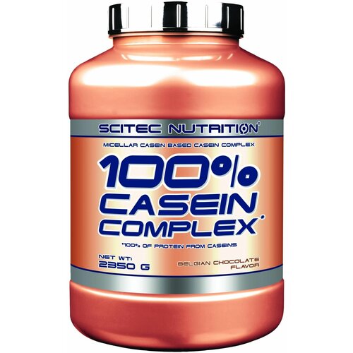 фото Казеиновый протеин scite nutrition 100% casein complex, 2350 г. ваниль scitec nutrition