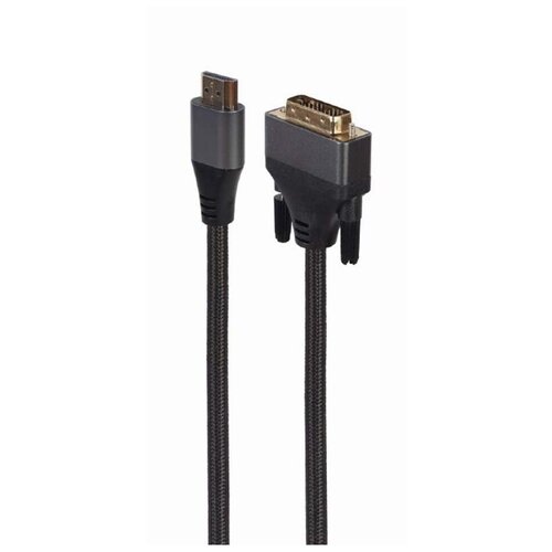 Аксессуар Gembird Cablexpert HDMI - DVI Single Link 19M/19M 4K 1.8m CC-HDMI-DVI-4K-6
