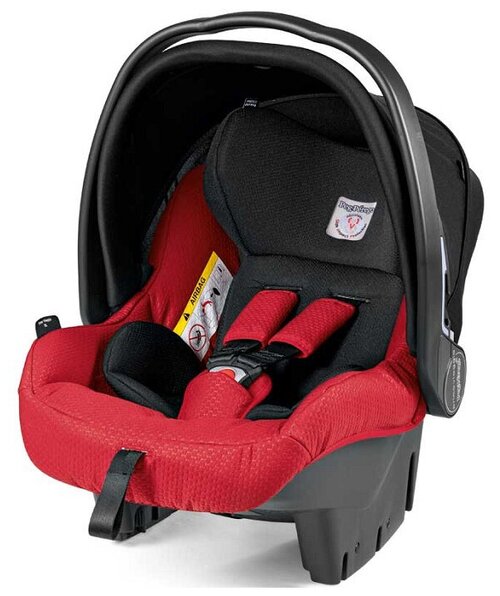 Автолюлька группа 0+ (до 13 кг) Peg-Perego Primo Viaggio Tri-Fix SL, mod red