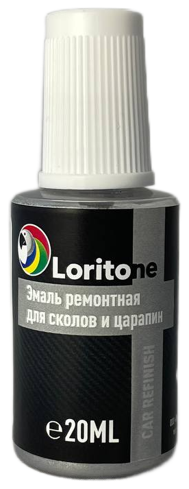 Эмаль с кисточкой Loritone BMW 300 Alpine White 20мл