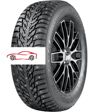 Зимние шипованные шины Nokian Tyres Hakkapeliitta 9 SUV 295/35 R21 107T