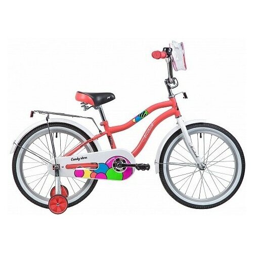 Велосипед NOVATRACK Candy-20-23г. (11 / коралловый (205CANDY. CRL23) )