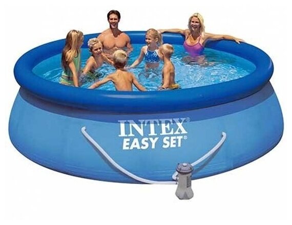 Бассейн Intex EASY SET 28132NP, c насос-фильтром, 366х76см, 5621 л