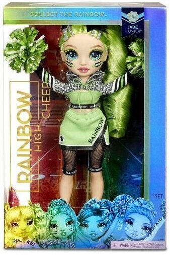 Rainbow High - Кукла Cheer Doll Jade Hunter (Green)