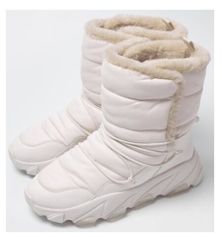 Полусапоги ASH, размер 36, бежевый — фото 1