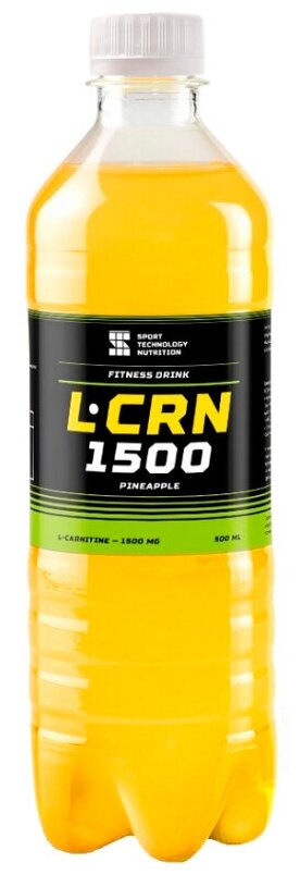 Спортивные технологии Fitness Drink L-Carnitine 1500 500 мл 1 шт (Спортивные технологии) Ананас