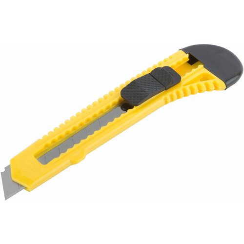 Нож канцелярский строительный, нож технический пластиковый 18 мм