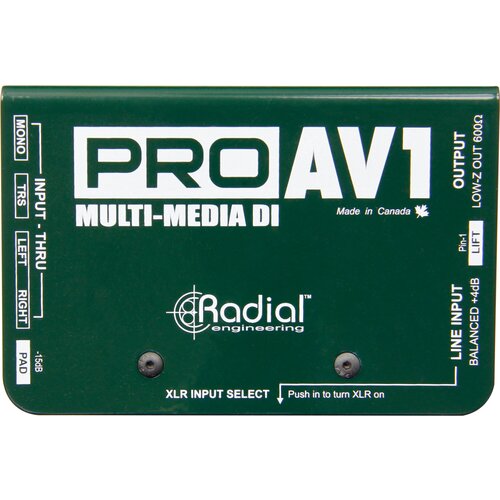 Radial Pro-AV1 мультимедиа дибокс