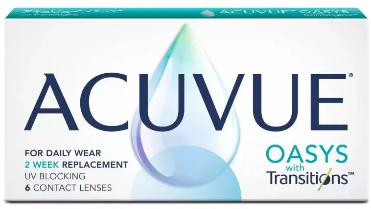   Acuvue Oasys with Transitions, 6 ., R 8,4, D -1.25