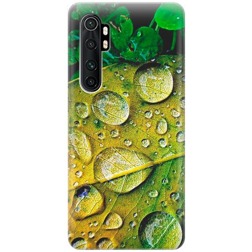 фото Re:pa накладка transparent для xiaomi mi note 10 lite с принтом "после дождя"