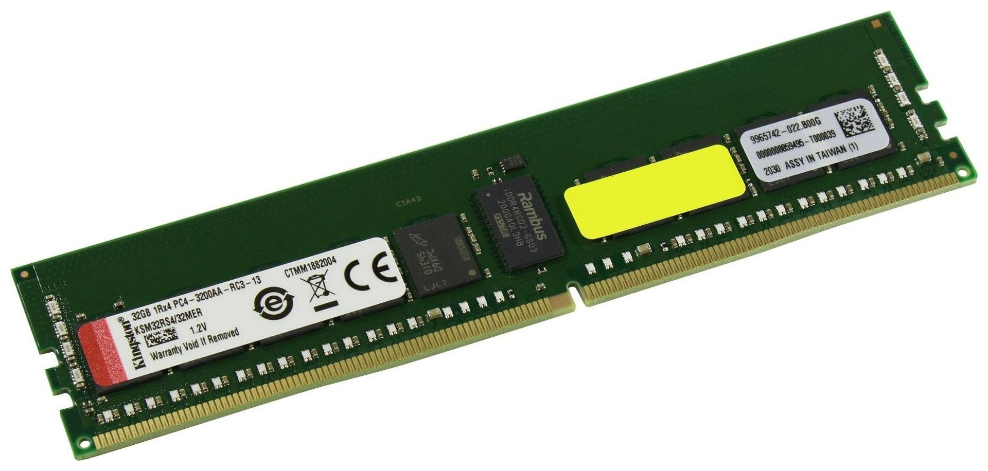 Оперативная память Kingston 32 ГБ DDR4 3200 МГц DIMM CL22 KSM32RS4/32MER