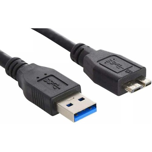 Кабель Buro MK30-AM-0.5 micro USB 3.0 B (m) USB A(m) 0.5м черный кабель buro micro usb b m usb a m 1 5м черный [microusb2 0] кабель buro micro usb b m usb a m 1 5м черный [microusb2 0]