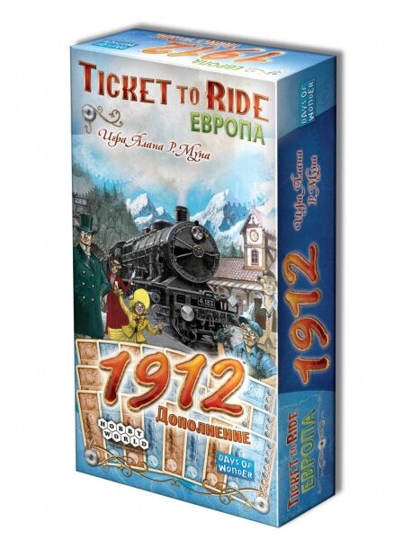 TICKET TO RIDE ЕВРОПА 1912 Настольная игра Hobby World - фото №18