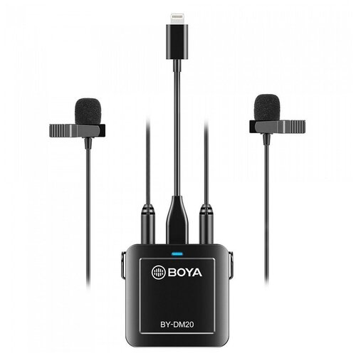 Двухканальная петличная система Boya BY-DM20 1259900₽