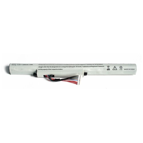 Аккумулятор для ноутбука Lenovo IdeaPad Z500, Z510, Z400 Series (14.4V, 2600mAh, 38Wh). PN: L12S4K01, 121500123, 4INR19/66 аккумулятор iqzip для ноутбука lenovo ideapad z500 z510 z400 series 14 4v 2200mah pn l12s4k01 121500123 белый