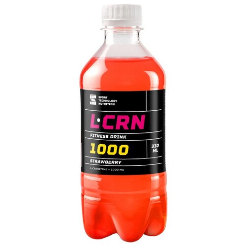 Sport Technology Nutrition L-карнитин fitness drink 1000, 330 мл., клубника