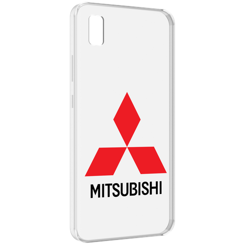 Чехол MyPads mitsubishi-3 для ZTE BLADE L210 задняя-панель-накладка-бампер