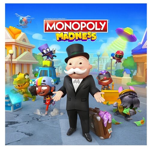 Monopoly Madness (Nintendo Switch - Цифровая версия) (EU) monopoly plus xbox цифровая версия