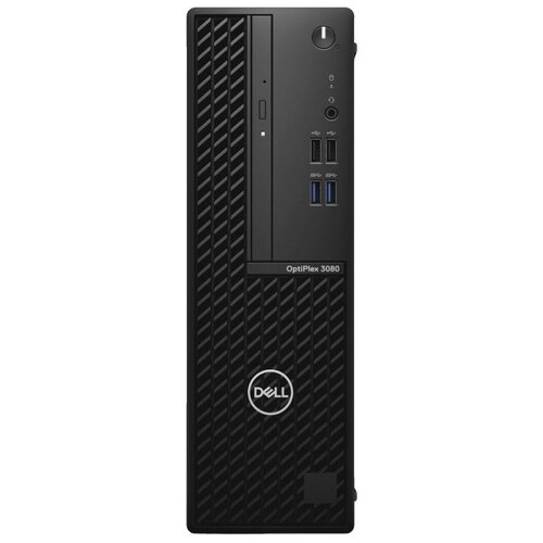 фото Настольный компьютер dell optiplex 3080 sff (3080-9841) mini-tower, intel core i5 10505, 16 гб, 256 гб ssd, intel uhd graphics 630, windows 10 home, черный