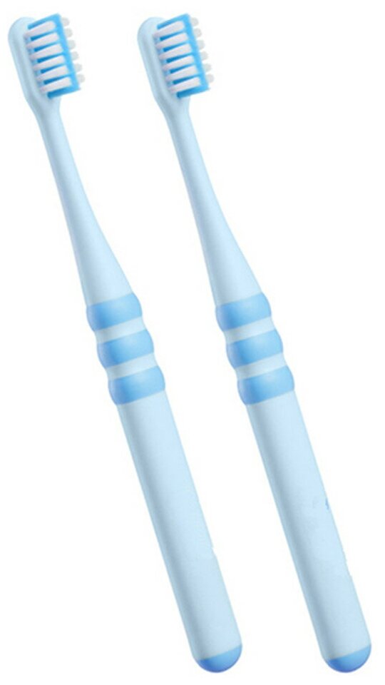 Комплект детских зубных щеток Xiaomi Dr. Bei Toothbrush (2 шт) - Pink - фото №1